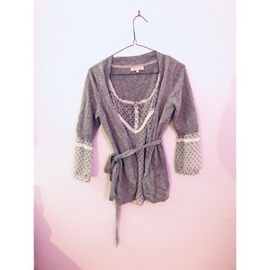 Rocha.JohnRocha blouse sweater Sz M